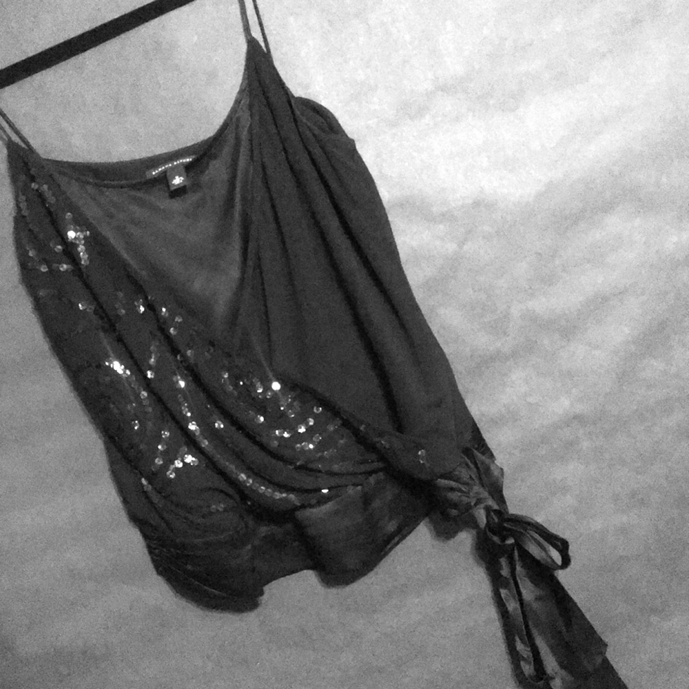 Sequin Spaghetti Strap - image 1